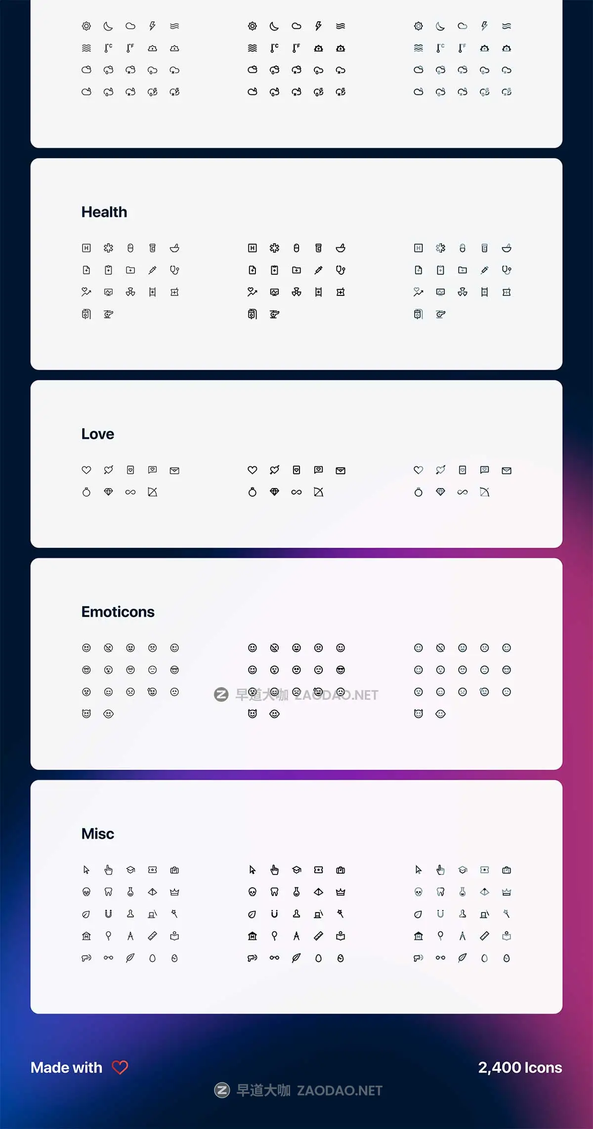 2400款精美极简APP/WEB网站界面设计矢量线条图标Icons设计Figma/Sketch/PNG格式素材 iMaterial Pro Icons插图9 2400款精美极简APP/WEB网站界面设计矢量线条图标Icons设计Figma/Sketch/PNG格式素材 iMaterial Pro Icons插图9