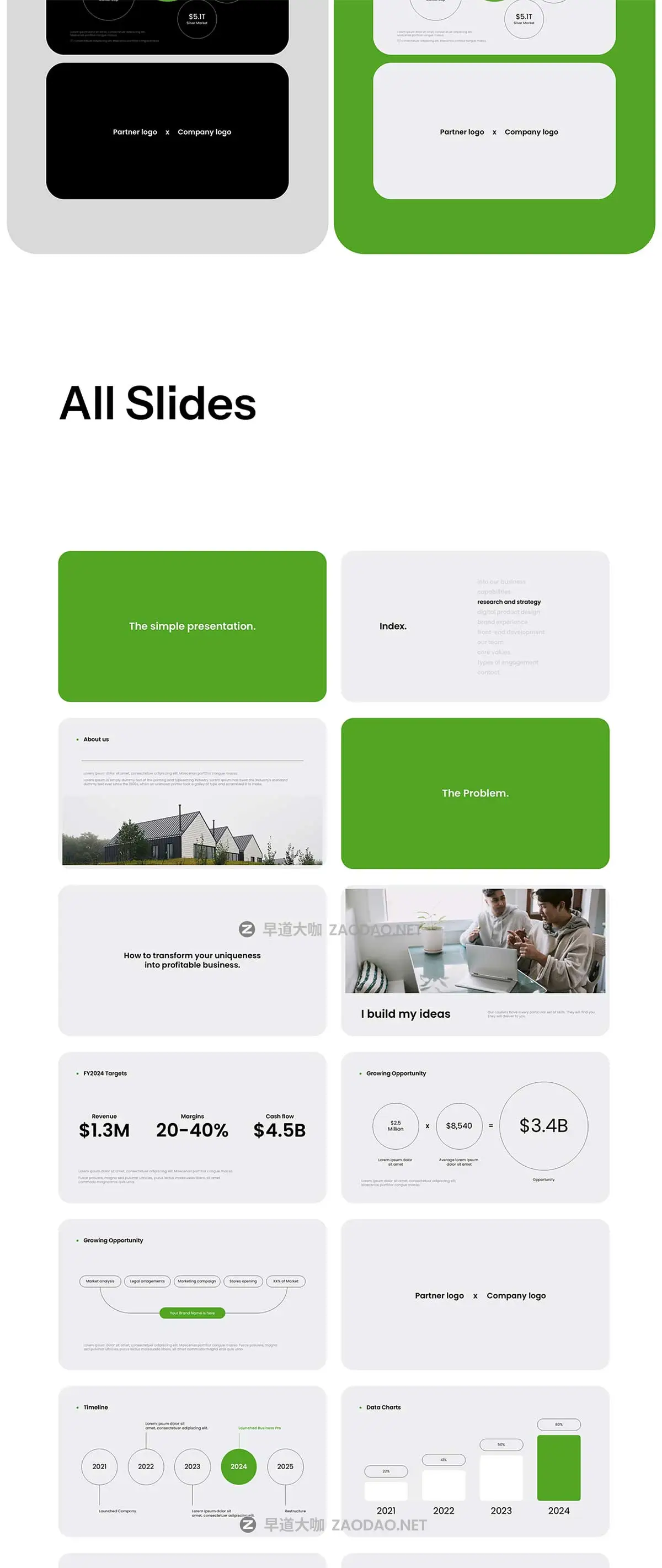 50+项目策划提案年度报表简报图文排版设计PPT/Keynote模板素材 S1mple Presentation Template插图8 50+项目策划提案年度报表简报图文排版设计PPT/Keynote模板素材 S1mple Presentation Template插图8