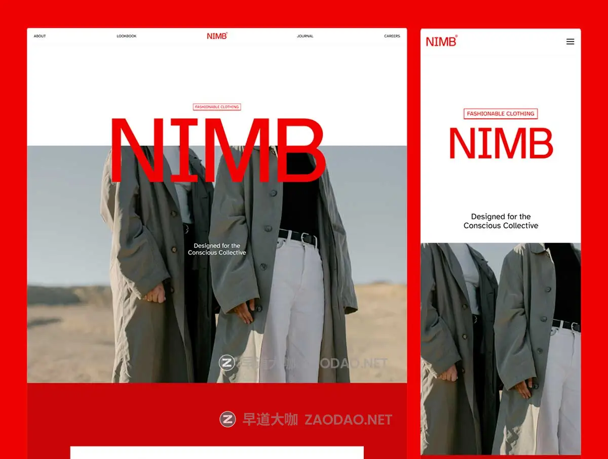 极简时装摄影个人作品集品牌展示网站WEB UI界面设计Figma模板素材 NIMB – Fashion Brand Website插图4 极简时装摄影个人作品集品牌展示网站WEB UI界面设计Figma模板素材 NIMB – Fashion Brand Website插图4