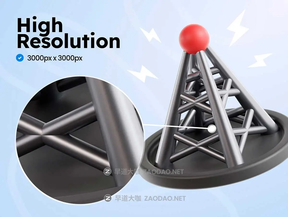 15款高级质感广播博客播音音频话筒音响设备3D插图图标Icons设计OBJ/PNG格式素材 3D Podcast and Audio Illustrations插图3 15款高级质感广播博客播音音频话筒音响设备3D插图图标Icons设计OBJ/PNG格式素材 3D Podcast and Audio Illustrations插图3