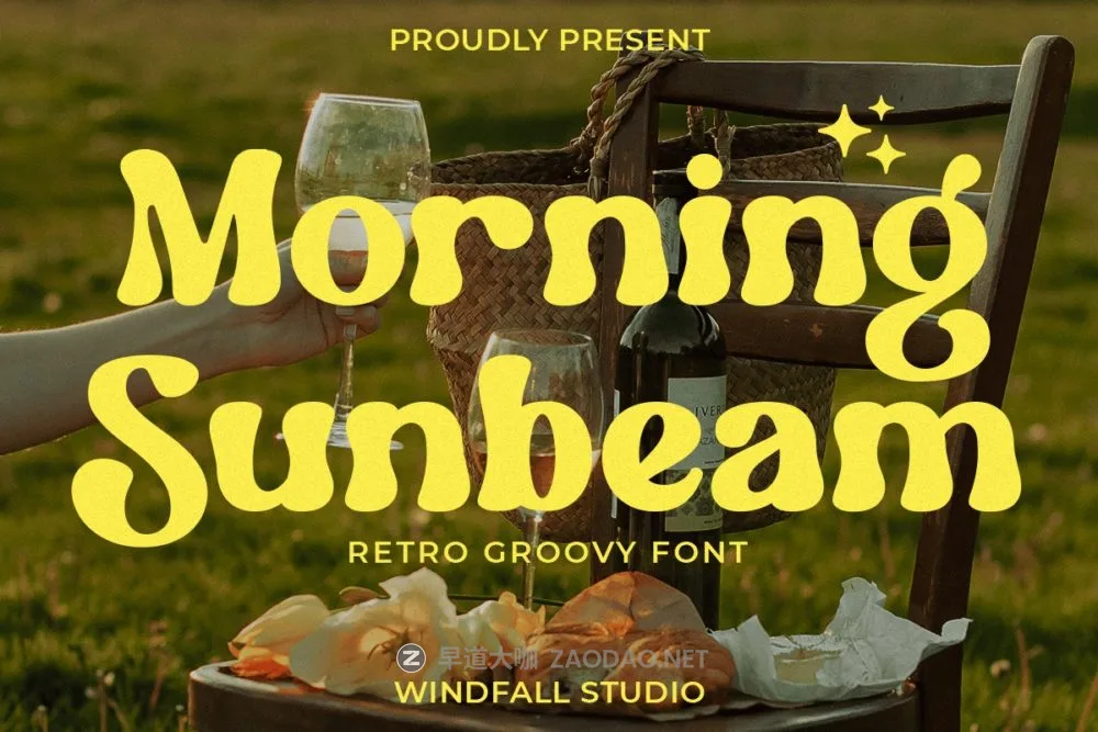 时尚复古杂志海报徽标设计装饰英文字体安装包 Morning Sunbeam – Retro 90s Bold Font插图 时尚复古杂志海报徽标设计装饰英文字体安装包 Morning Sunbeam – Retro 90s Bold Font插图