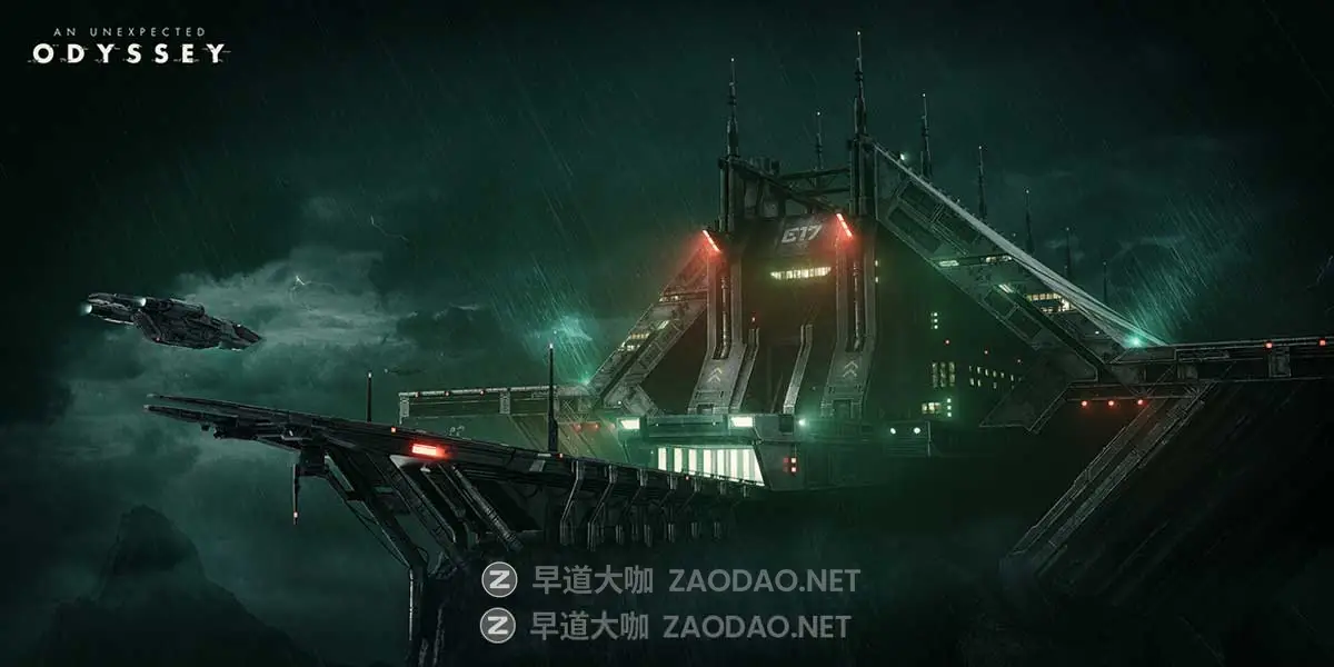 Substance Painter创建复杂科幻赛博朋克军事基地风环境场景An Unexpected Odyssey | EP.2- Environment Texturing With Substance Painter插图2 Substance Painter创建复杂科幻赛博朋克军事基地风环境场景An Unexpected Odyssey | EP.2- Environment Texturing With Substance Painter插图2