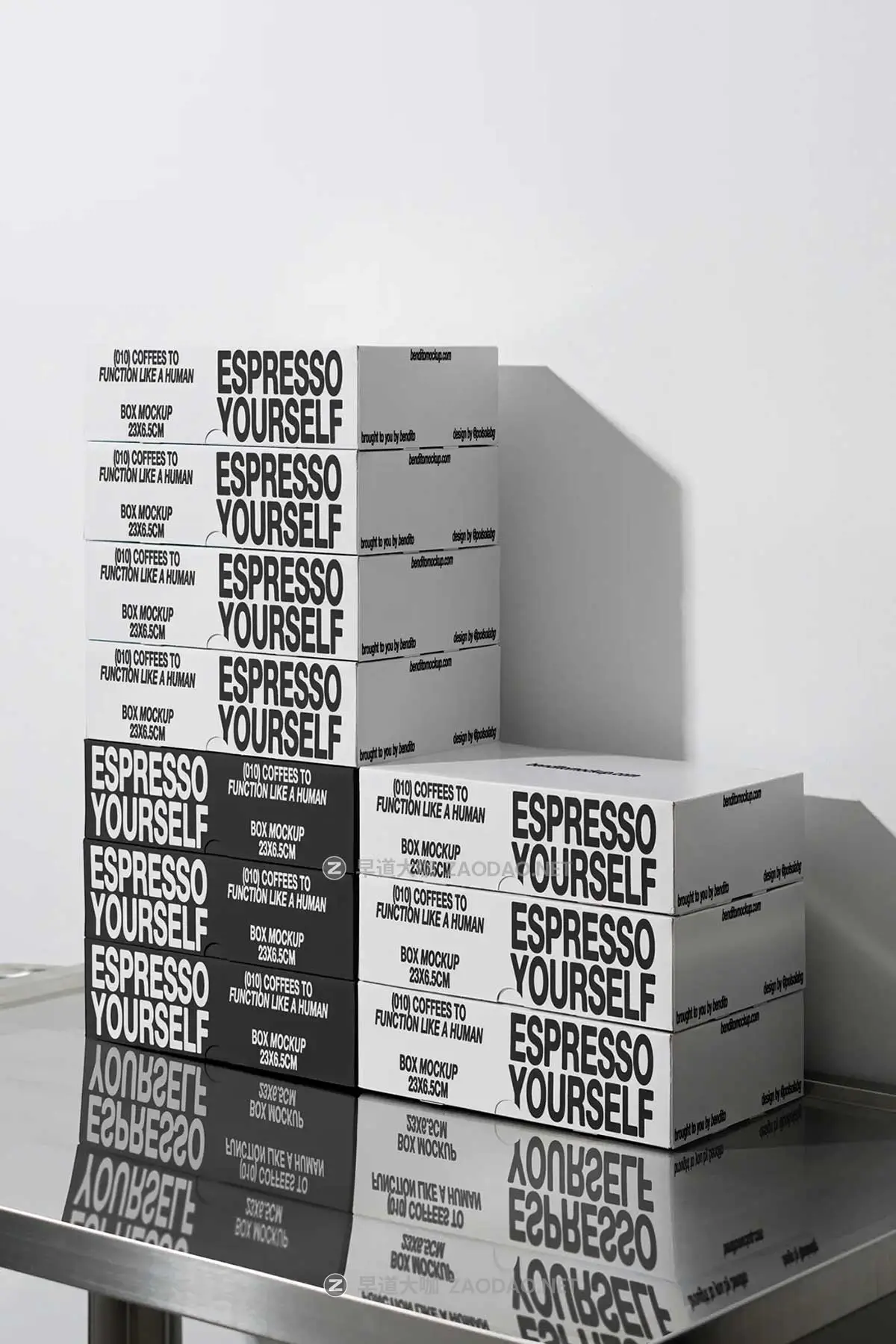 12款咖啡Vi设计包装盒纸箱纸杯包装袋易拉罐名片展示PS贴图样机模板Bendito Mockup – Espresso Yourself Mockup Vol 1插图2 12款咖啡Vi设计包装盒纸箱纸杯包装袋易拉罐名片展示PS贴图样机模板Bendito Mockup – Espresso Yourself Mockup Vol 1插图2