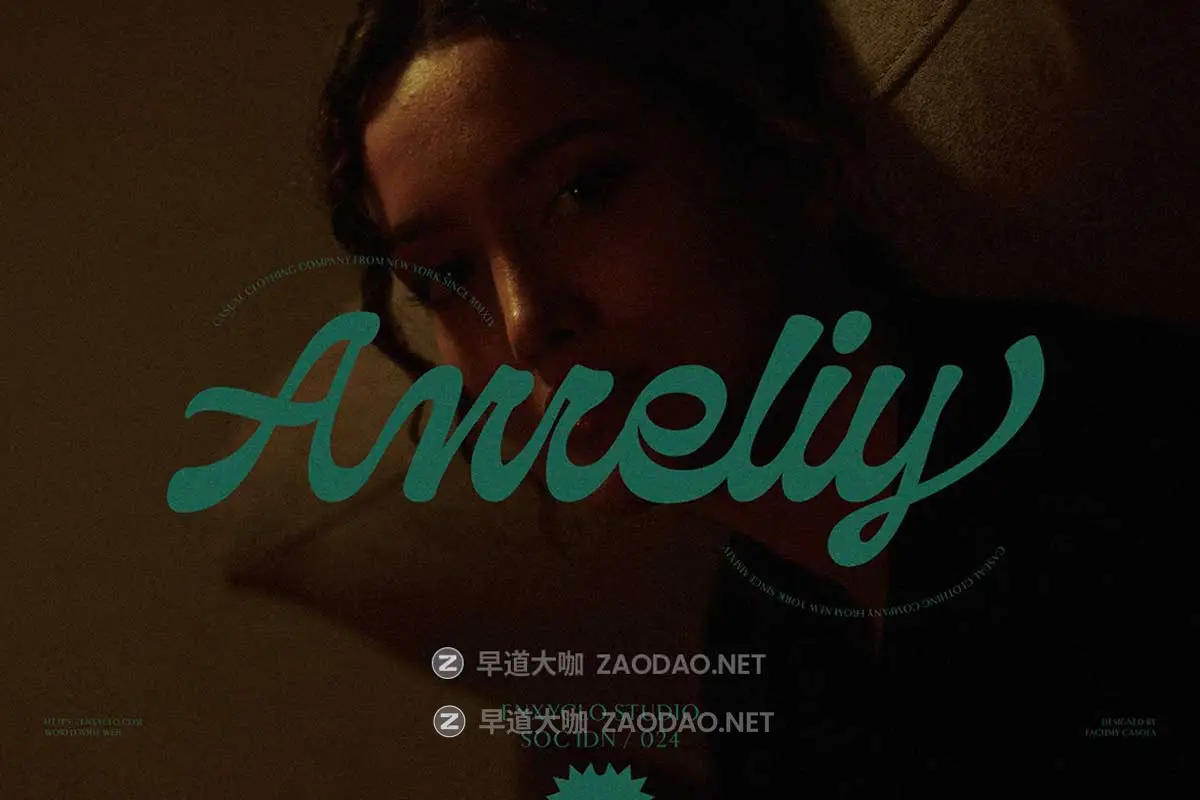 复古国外英伦徽标Logo海报杂志标题设计PSAI手写英文字体安装包 Qanproy Woldriug – Casual Script Font插图6 复古国外英伦徽标Logo海报杂志标题设计PSAI手写英文字体安装包 Qanproy Woldriug – Casual Script Font插图6