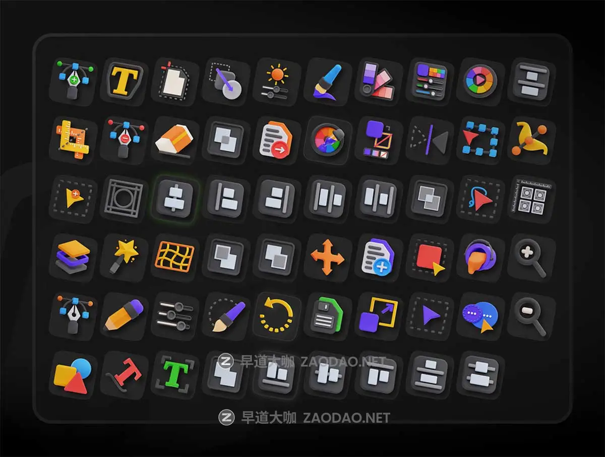 59款3D质感平面设计办公工具图表图标Icons设计Blender/Png格式素材Graphic Design 3D Icon Set插图4 59款3D质感平面设计办公工具图表图标Icons设计Blender/Png格式素材Graphic Design 3D Icon Set插图4