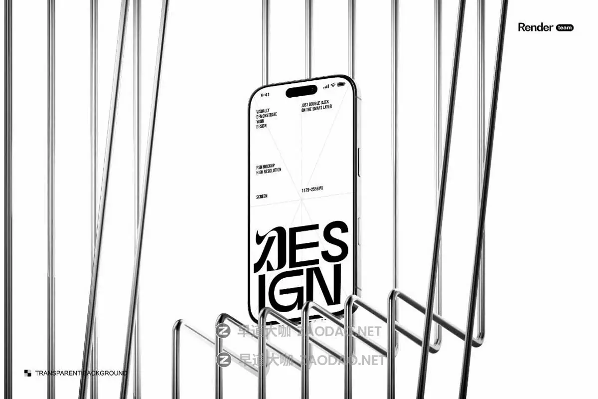 3款暗黑系工业风UI界面设计苹果iPhone 16 Pro展示效果图PS贴图样机模板iPhone 16 Pro Mockup Set插图2 3款暗黑系工业风UI界面设计苹果iPhone 16 Pro展示效果图PS贴图样机模板iPhone 16 Pro Mockup Set插图2