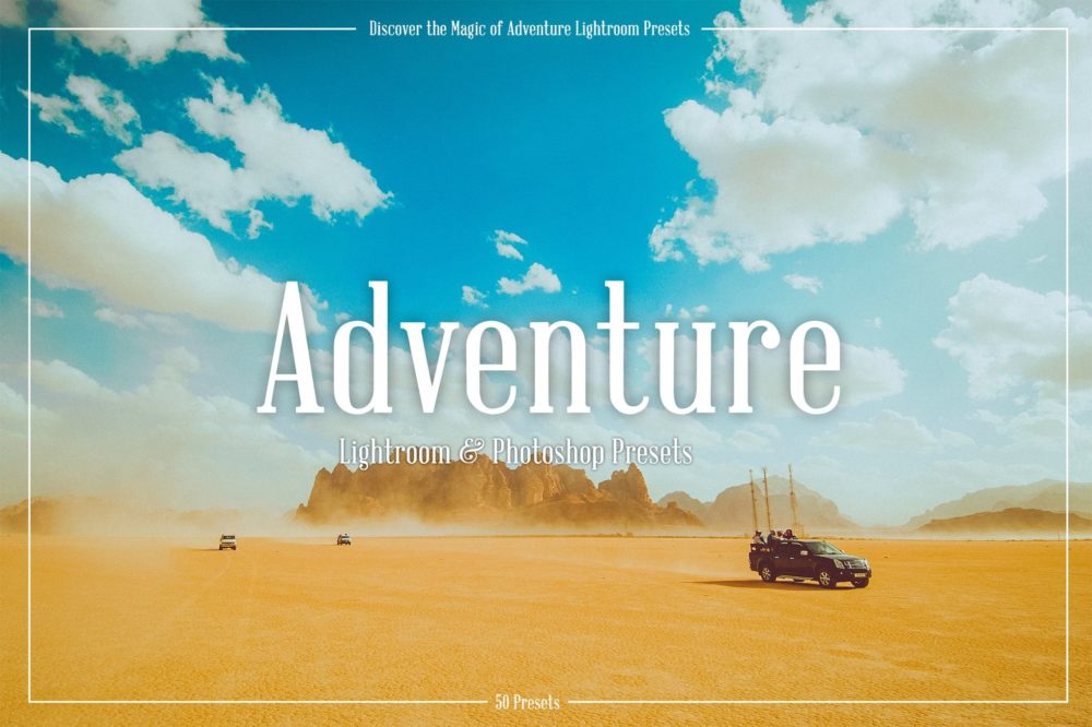 户外探险旅行风景摄影照片调色Lightroom&Ps动作预设包 Adventure Lightroom and Photoshop Presets插图