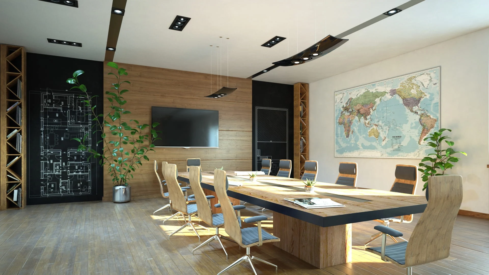 3D Max 20款会议室办公室礼堂3D场景模型材质素材 Evermotion – Archinteriors Vol.53插图12