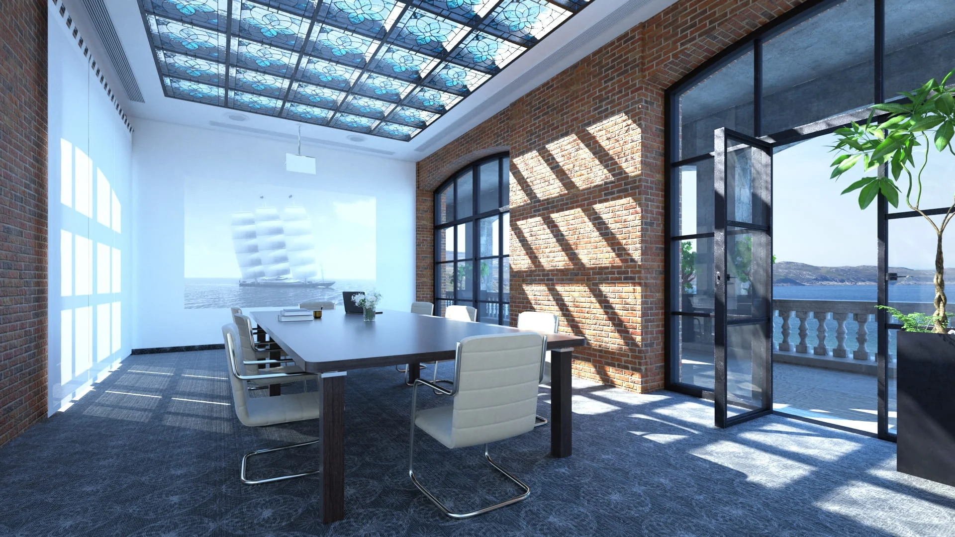 3D Max 20款会议室办公室礼堂3D场景模型材质素材 Evermotion – Archinteriors Vol.53插图14