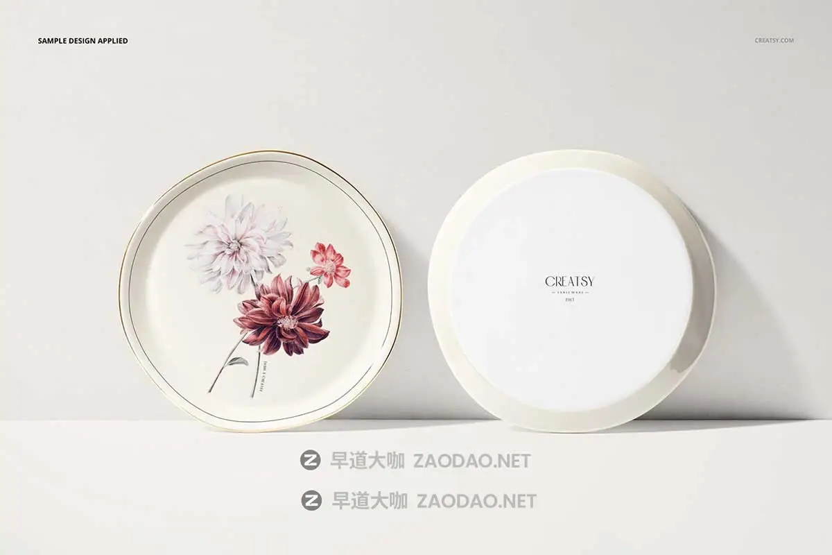 16款瓷盘菜单餐巾纸糕点甜点Vi设计展示效果图Ps贴图样机模板 Plate Mockup Set (pastry shop edition)插图6 16款瓷盘菜单餐巾纸糕点甜点Vi设计展示效果图Ps贴图样机模板 Plate Mockup Set (pastry shop edition)插图6