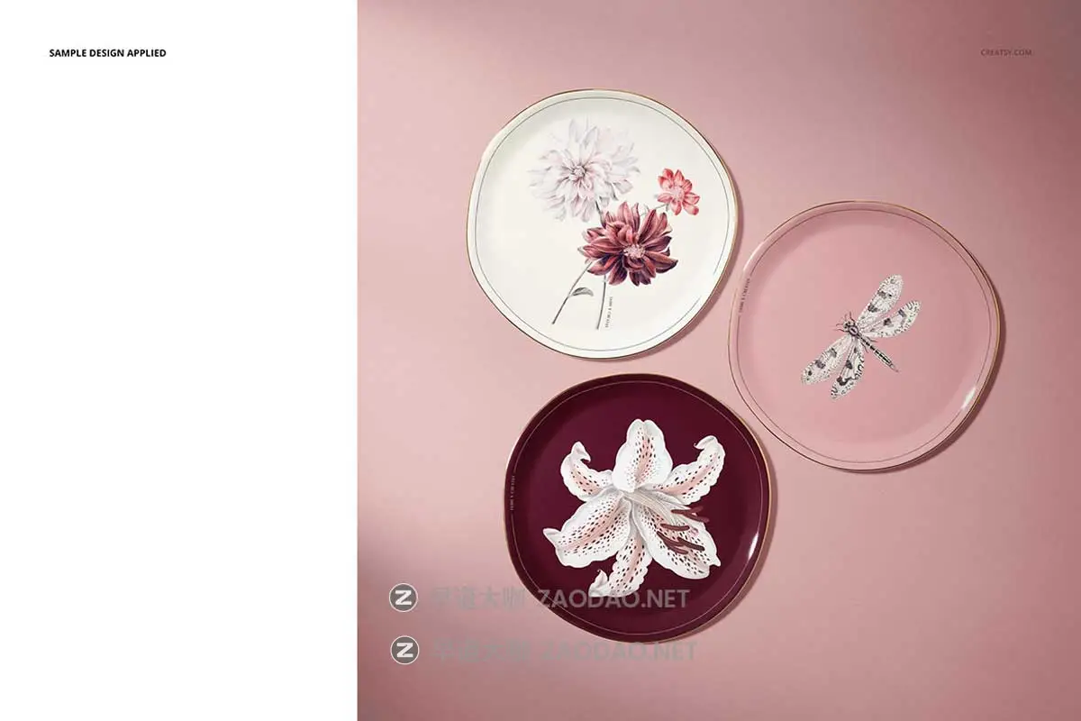 16款瓷盘菜单餐巾纸糕点甜点Vi设计展示效果图Ps贴图样机模板 Plate Mockup Set (pastry shop edition)插图8 16款瓷盘菜单餐巾纸糕点甜点Vi设计展示效果图Ps贴图样机模板 Plate Mockup Set (pastry shop edition)插图8