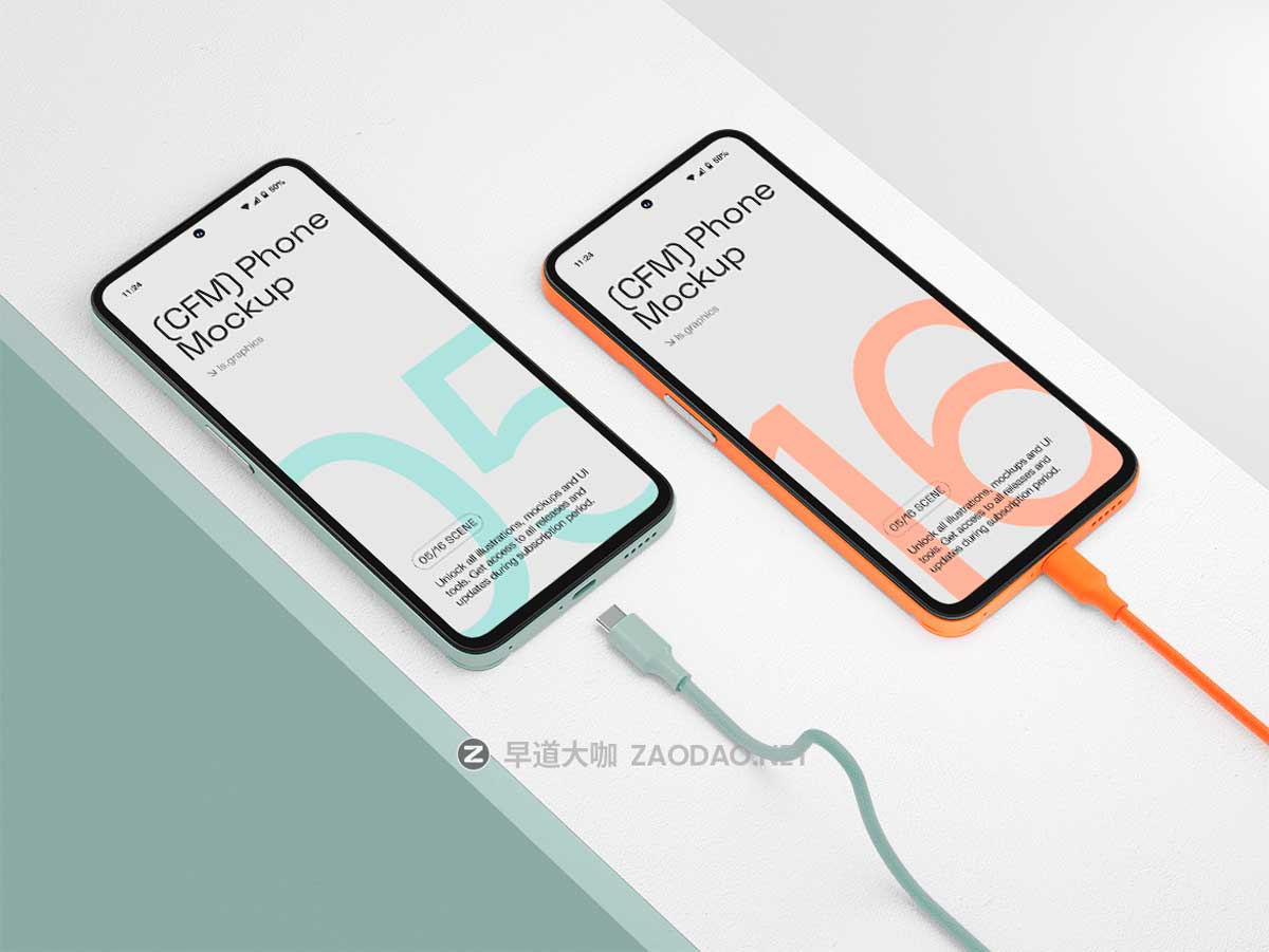 16款UI界面广告设计安卓CMF-Phone手机展示效果图Ps/Sketch/Figma样机模板素材S-Mockups, CMF Phone插图16