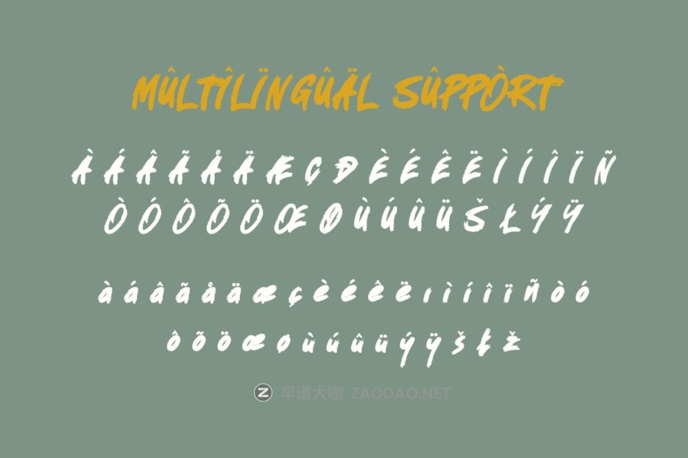 现代优雅杂志海报徽标设计手写英文字体安装包 Koxtreitz – Brush Handwritten Font插图9