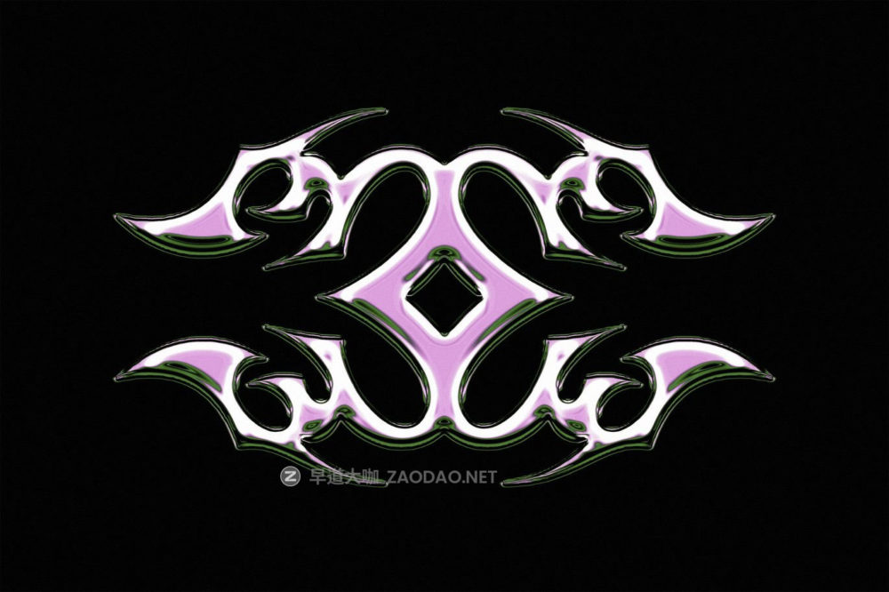 全息渐变闪光y2k金属镀铬效果ps标题文本特效滤镜样机 Metal Chrome Text & Logo Effect插图3