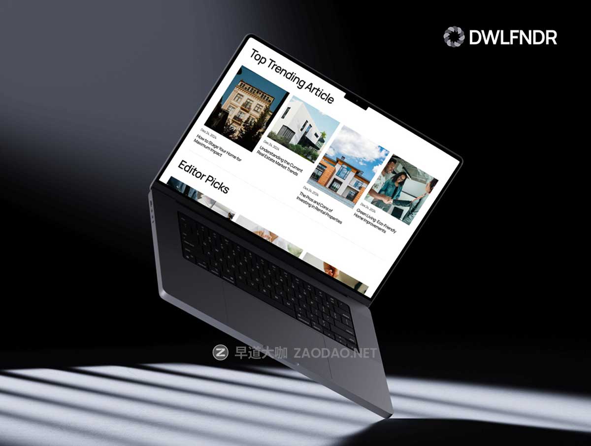 10屏响应式房地产房屋出租租赁中介网站web ui界面设计figma格式模板 Dwellfinder -Real Estate Website插图6