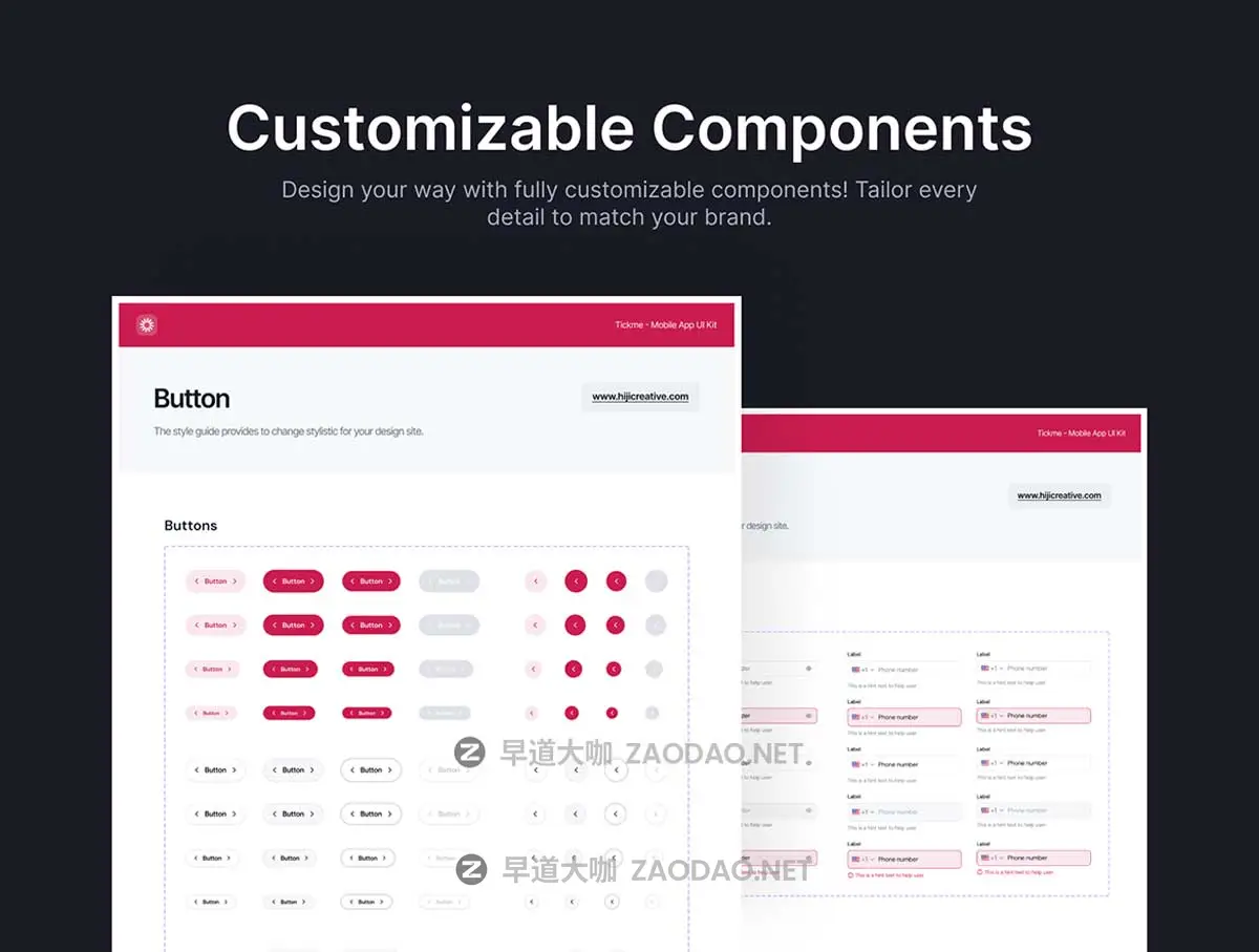 60+屏现代简约活动赛事电影票在线预定购买应用程序app ui界面设计figma格式模板套件Tickme – Event Booking App UI Kit插图3 60+屏现代简约活动赛事电影票在线预定购买应用程序app ui界面设计figma格式模板套件Tickme – Event Booking App UI Kit插图3