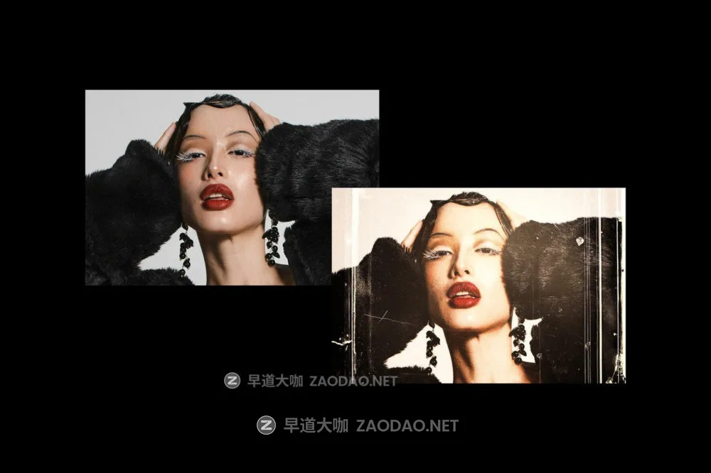 复古划痕电影照片效果ps特效滤镜样机 Retro Vibes Film Photo Effect插图1 复古划痕电影照片效果ps特效滤镜样机 Retro Vibes Film Photo Effect插图1