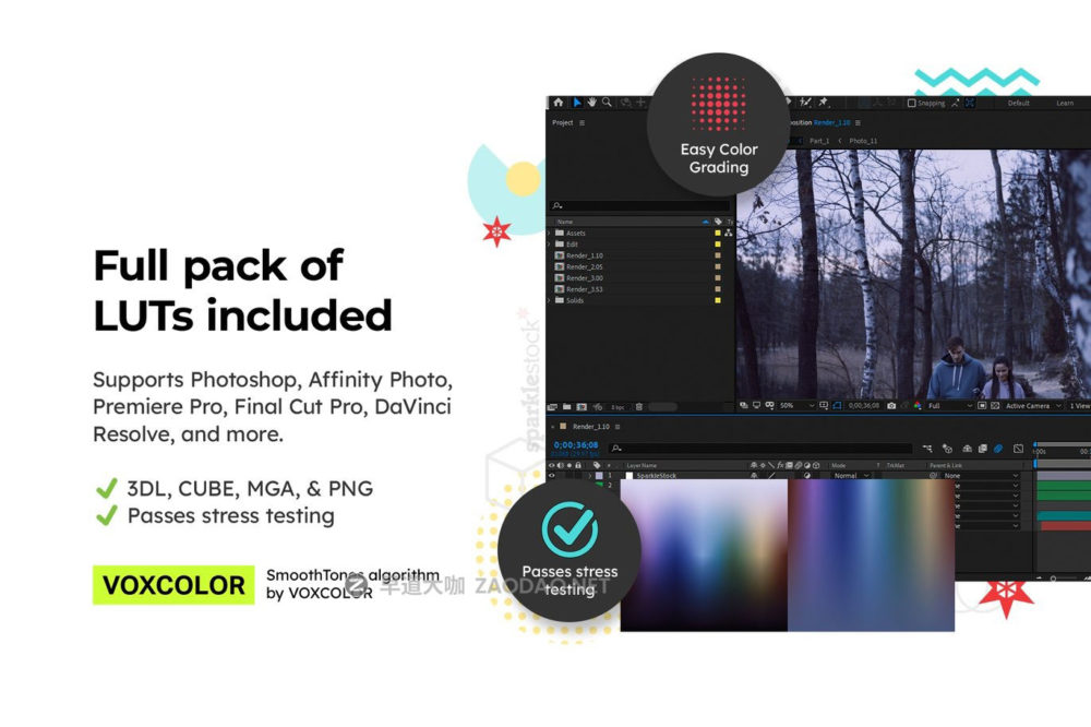 20组灰紫色调未来科幻电影摄影照片调色Lightroom&LUT预设 20 SciFi Film Lightroom Presets and LUTs插图14