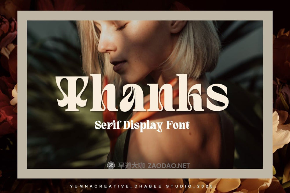 现代优雅杂志海报包装徽标设计衬线英文字体安装包 Quivert – Serif Display Font插图15
