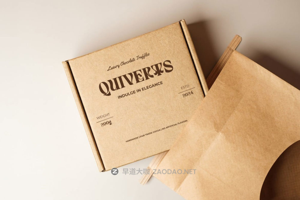 现代优雅杂志海报包装徽标设计衬线英文字体安装包 Quivert – Serif Display Font插图2