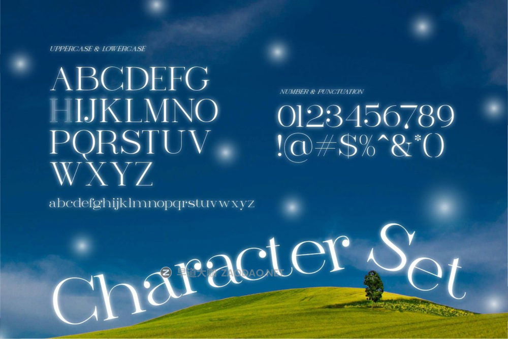 优雅极简美学杂志品牌婚礼设计衬线英文字体安装包 Jina Glow Serif Font插图5