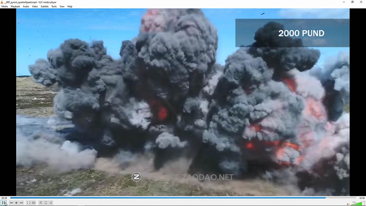 [独家AI翻译] Houdini Pyro大范围爆炸视频特效教程 中文字幕 CG Forge – Pyro III – Large Explosion插图7
