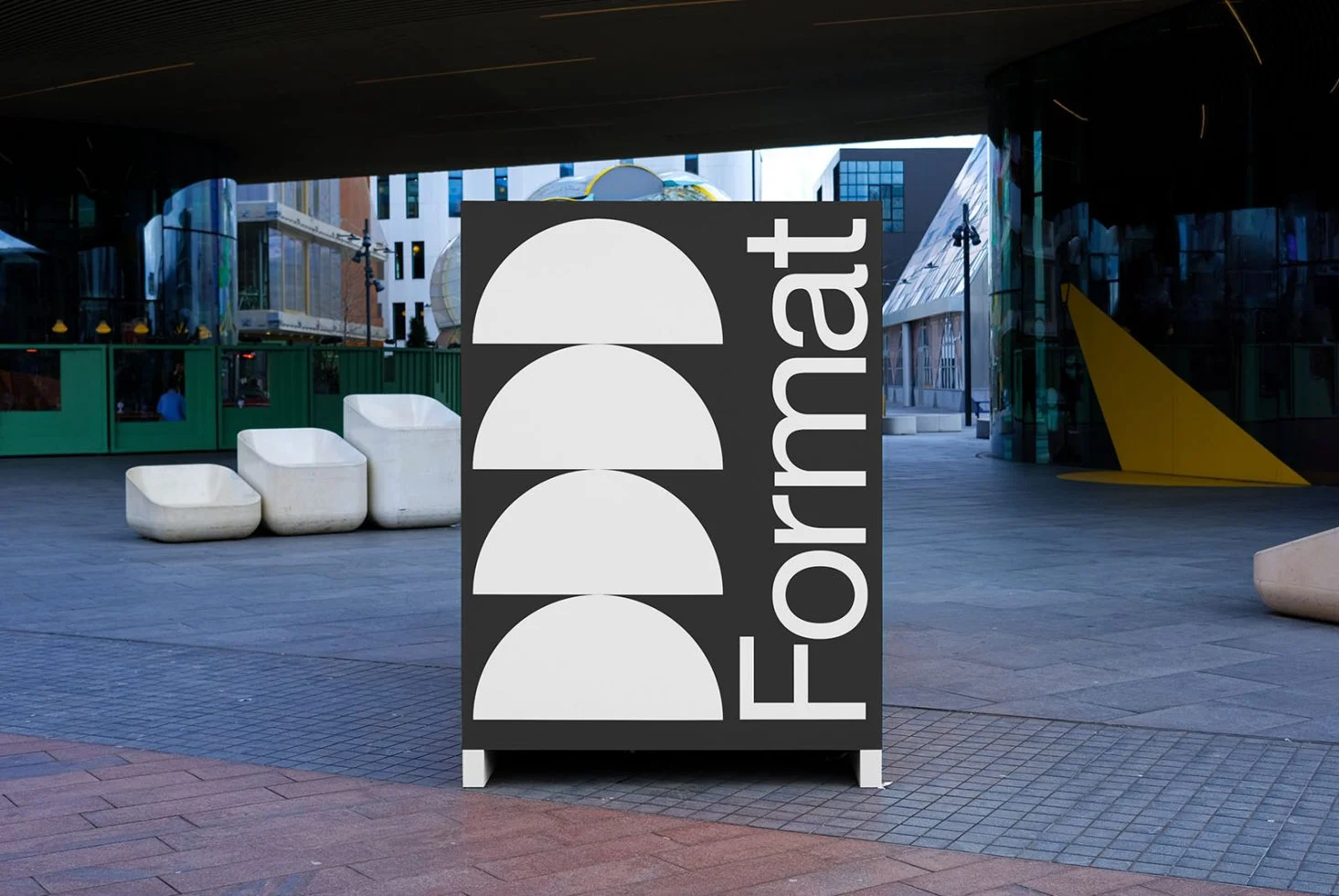 6款国外小众画册海报广告牌名片iPad平板报纸VI展示贴图PSD样机模板 Format Mockup – Branding Mockup Collection 05插图3
