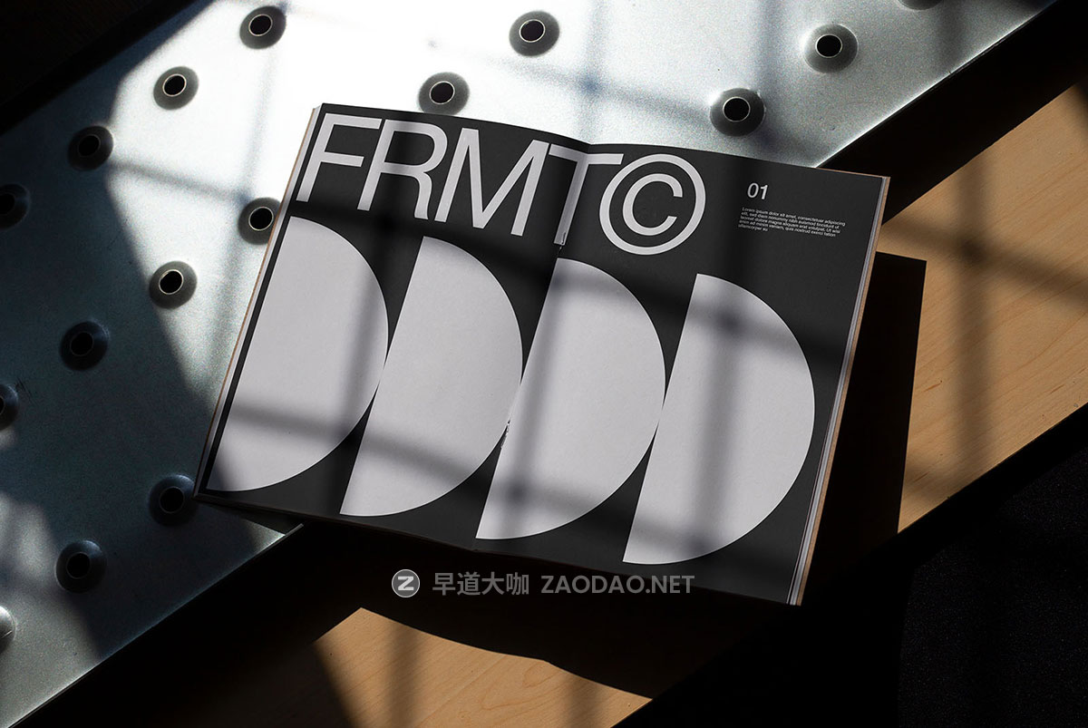 6款国外小众画册海报广告牌名片iPad平板报纸VI展示贴图PSD样机模板 Format Mockup – Branding Mockup Collection 05插图1