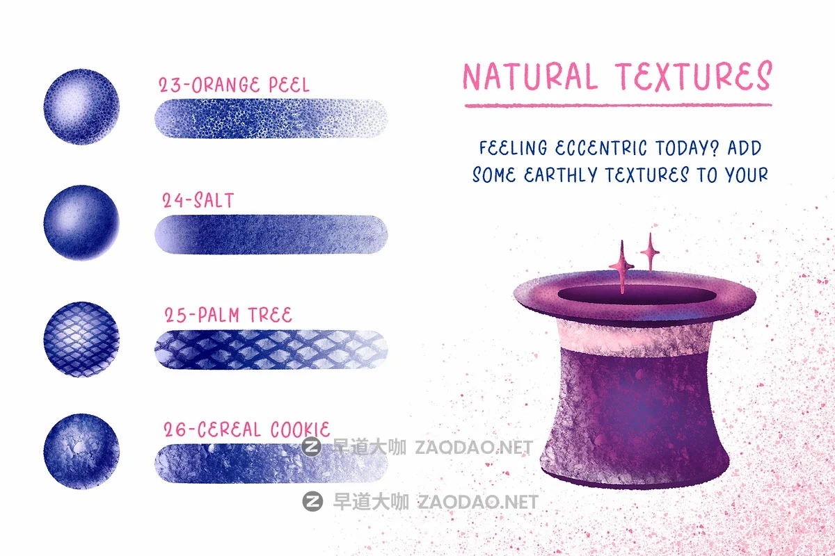 25款颗粒毛笔刷纺织布料纹理procreate笔刷/着色画笔素材包 Fade & Shade Brush Set & Tutorials插图10 25款颗粒毛笔刷纺织布料纹理procreate笔刷/着色画笔素材包 Fade & Shade Brush Set & Tutorials插图10