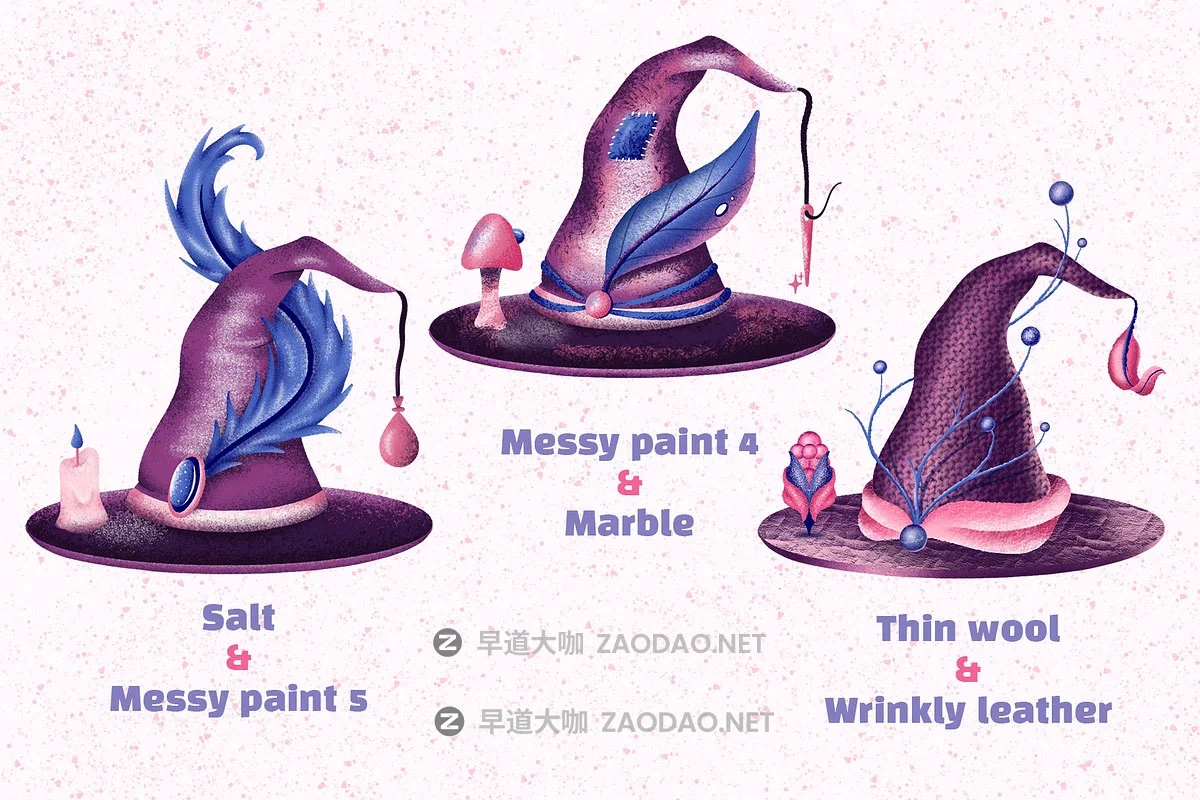 25款颗粒毛笔刷纺织布料纹理procreate笔刷/着色画笔素材包 Fade & Shade Brush Set & Tutorials插图3 25款颗粒毛笔刷纺织布料纹理procreate笔刷/着色画笔素材包 Fade & Shade Brush Set & Tutorials插图3