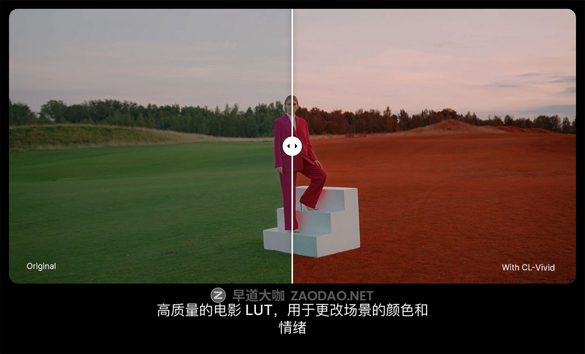 50组多彩色彩鲜艳电影级RAW Log素材视频颜色分级调色LUT预设包 Pixflow – CL-Vivid Cinematic LUTs Color Presets Pack插图2