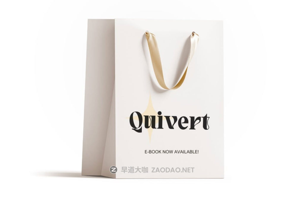 现代优雅杂志海报包装徽标设计衬线英文字体安装包 Quivert – Serif Display Font插图10