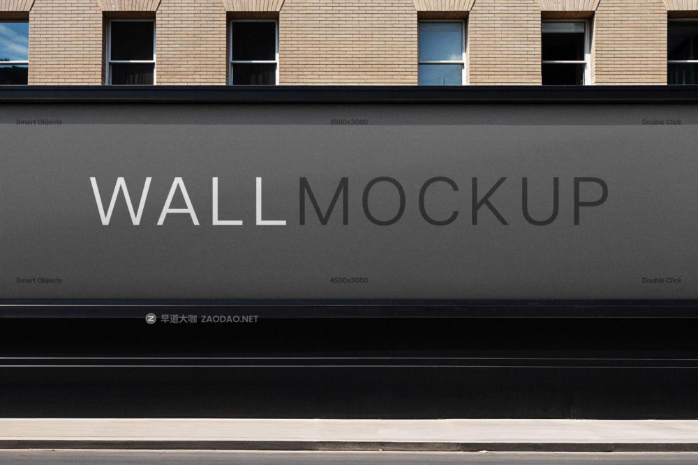 6款逼真城市街头海报广告牌设计展示效果图PSD样机模板 Billboard Advertising Mockup Bundle插图4