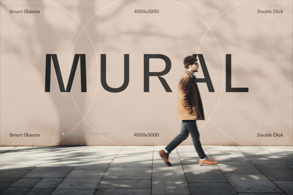 6款逼真城市街头海报广告牌设计展示效果图PSD样机模板 Billboard Advertising Mockup Bundle插图6