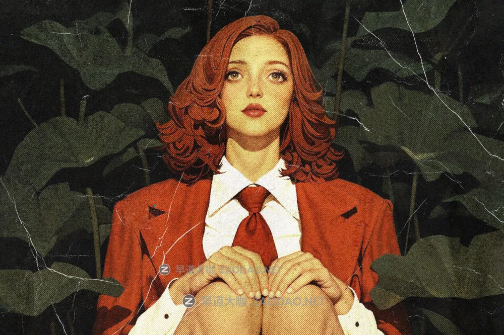 复古半色调riso打印印花照片效果ps特效滤镜样机 Vintage Worn Print Effect插图1 复古半色调riso打印印花照片效果ps特效滤镜样机 Vintage Worn Print Effect插图1