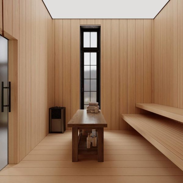 桑拿房汗蒸房3D场景资产模型素材 Modern bathroom 97 – 3D Scene 3D Model