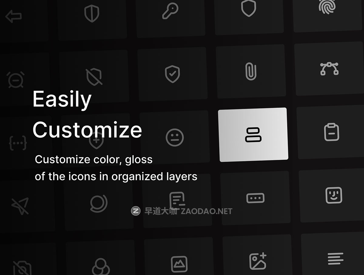 1110+款专业网站应用程序UI界面设计矢量图标figma格式素材 Icon System | 1,100+ Icons Easily ...