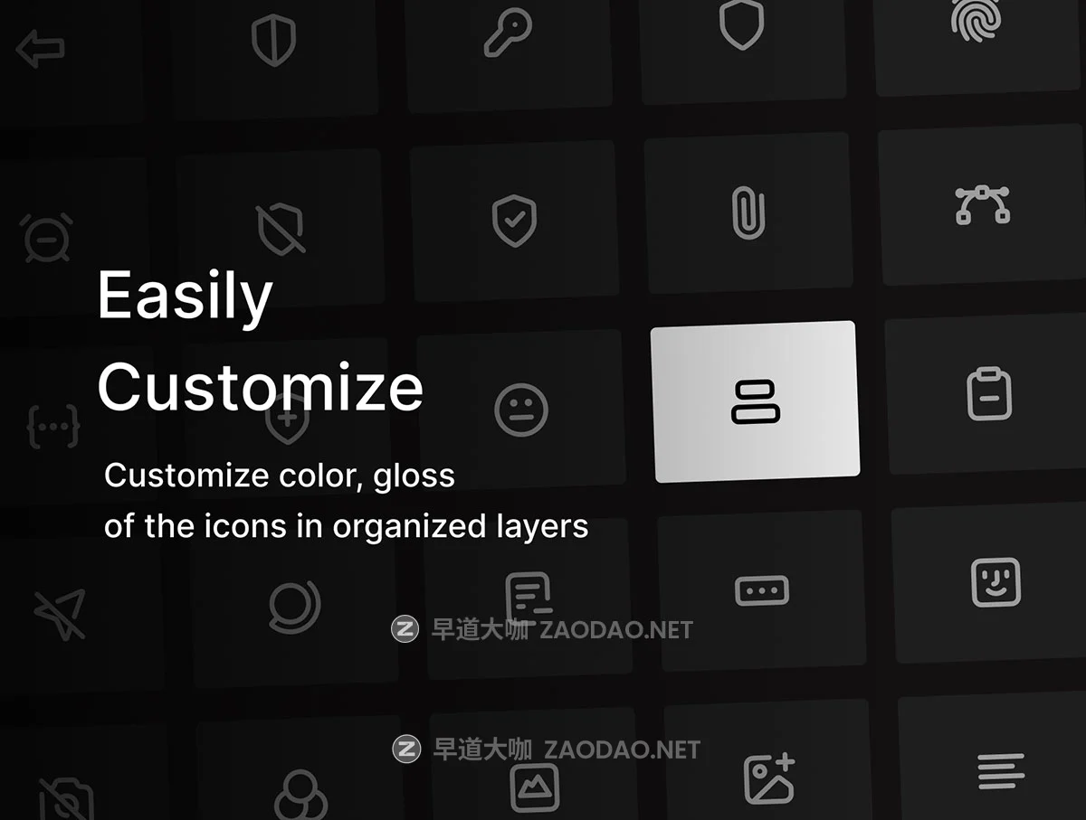 1110+款专业网站应用程序UI界面设计矢量图标figma格式素材 Icon System | 1,100+ Icons Easily ...