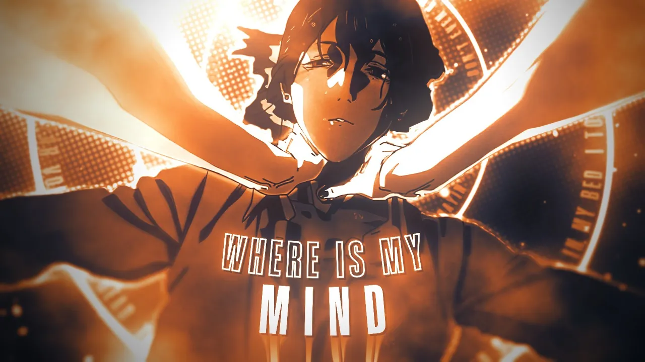 快闪抖动动漫剪辑AE工程模板叠加视频音效素材包 Where Is My Mind by hiqari