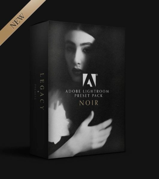 高级复古黑白扫街旅拍肖像摄影调色Lightroom预设 Legacy Presets – Noir