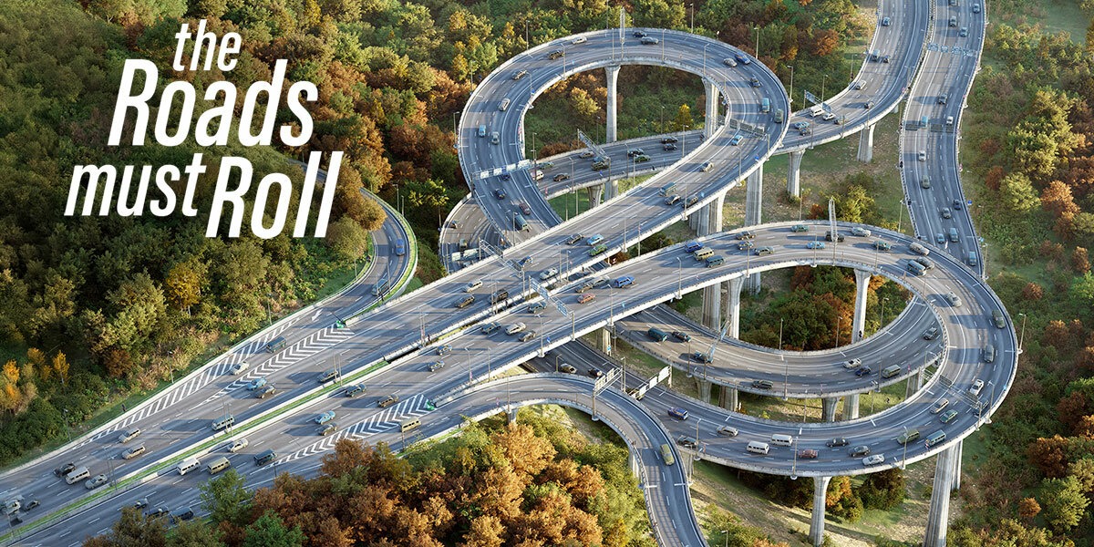 Blender道路马路桥梁信号红路灯指示牌生成器资产预设 Blender – The Roads Must Roll
