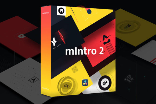 MotionVFX – mIntro 2 DVR 达芬奇预设 55组现代品牌LOGO开场简介形象宣传动画特效素材