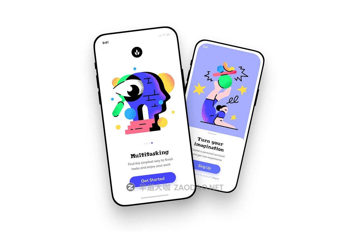 Wellness illustrations by Craftwork 20款创意心理学情绪管理医疗健康咨询科普插图插画ai/png设计素材插图4