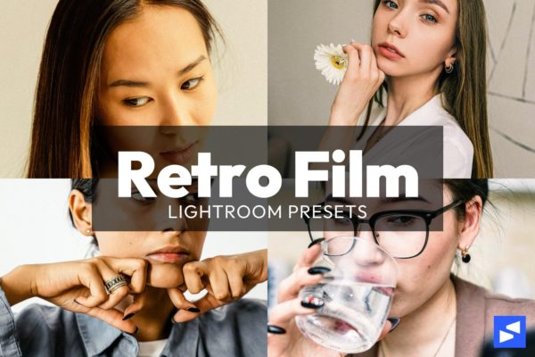 复古美学柔和色调肖像生活电影照片调色Lightroom预设 Retro Film Lightroom Presets