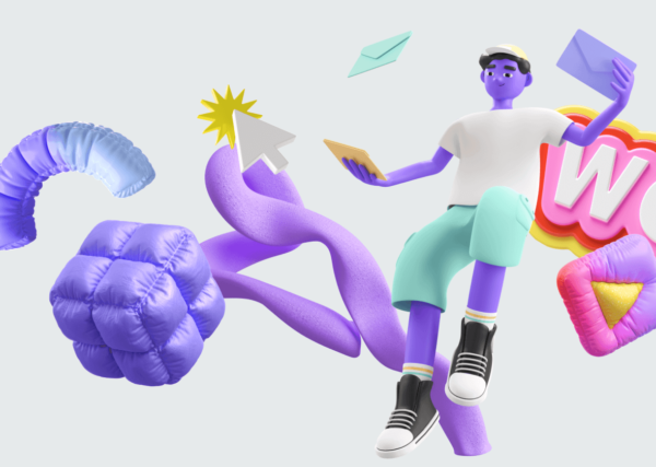 54款未来科幻卡通趣味抽象3D立体几何图形插图设计Figma/Blender/PNG格式素材 Wannathis – Abstract 3d illustrations