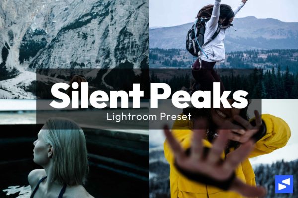 5组户外冷色调旅行肖像摄影照片调色Lightroom预设 Silent Peaks Preset – EGLS