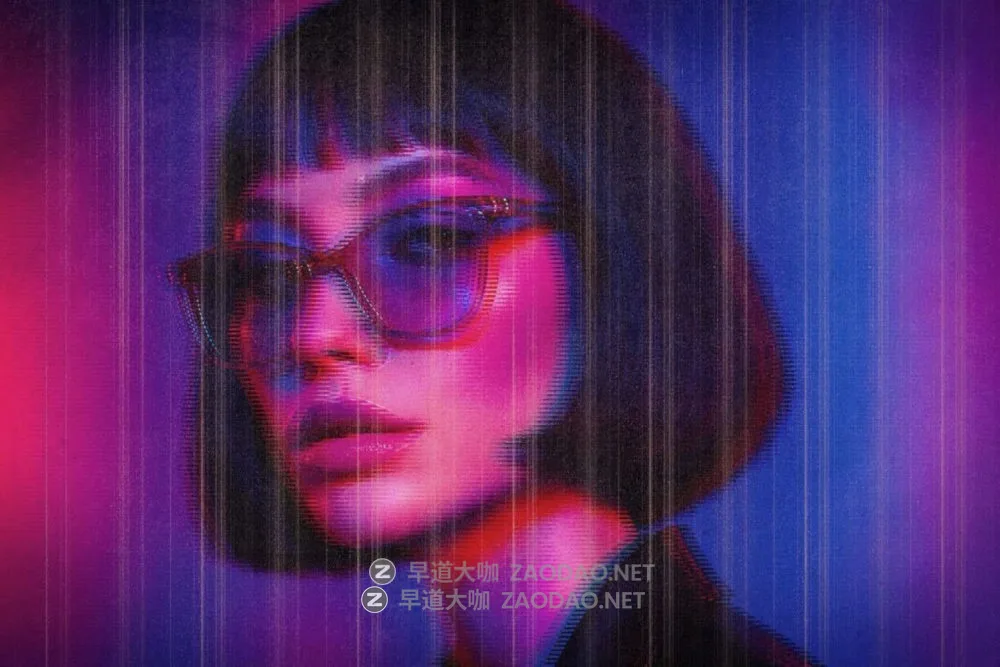 故障失真扭曲赛博朋克照片效果ps特效滤镜样机 Error Glitch Photo Effect Template插图3 故障失真扭曲赛博朋克照片效果ps特效滤镜样机 Error Glitch Photo Effect Template插图3