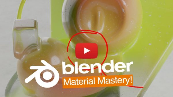 [独家AI翻译] Blender工业产品3D建模UV纹理贴图节点照明着色视频课程 中英文字幕 Lemanoosh – Blender Material Mastery