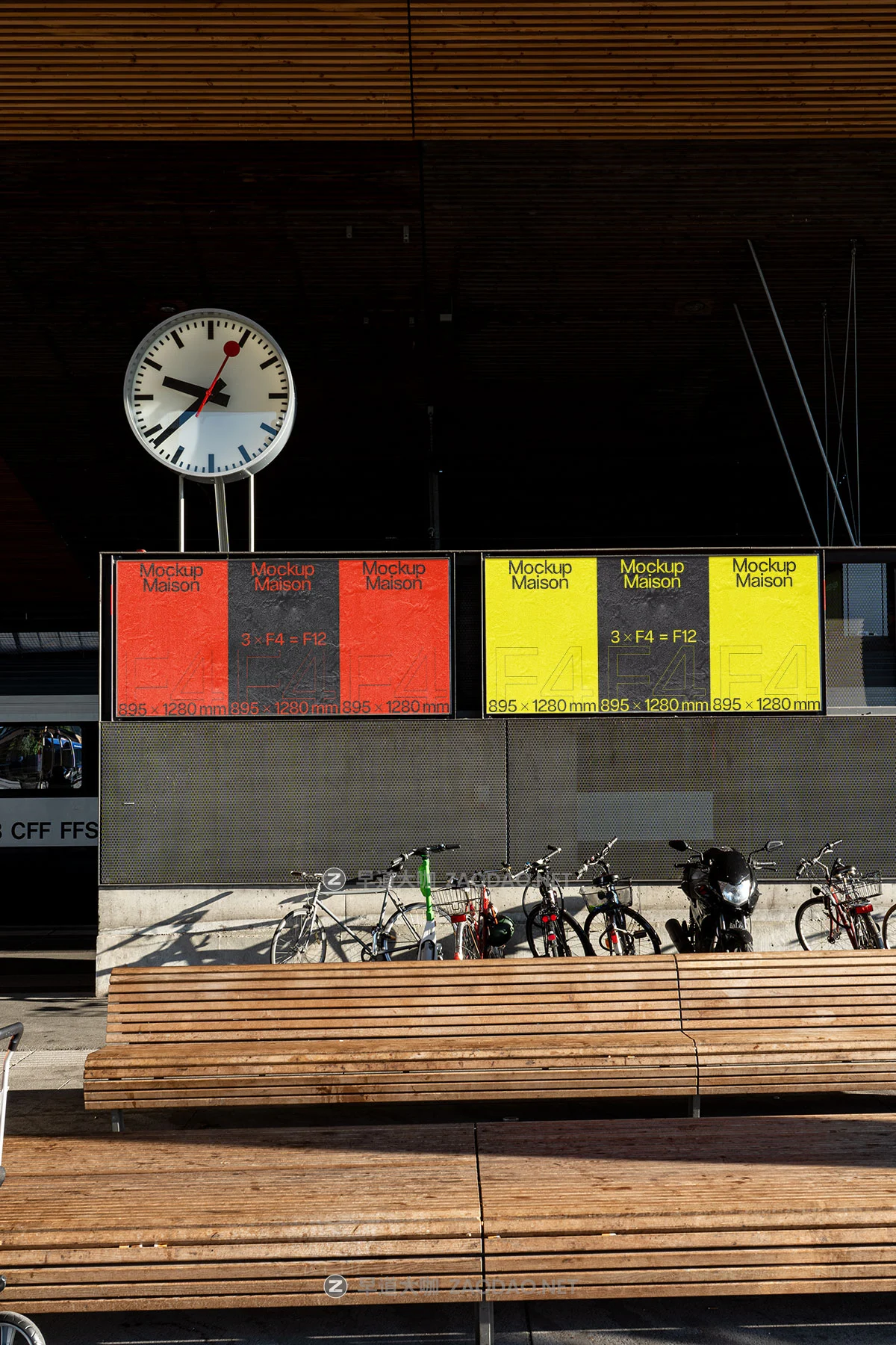 7款瑞士苏黎世城市公交车站海报广告牌招贴设计展示PSD样机模板 Mockup.Maison – Zurich Collection P3插图2 7款瑞士苏黎世城市公交车站海报广告牌招贴设计展示PSD样机模板 Mockup.Maison – Zurich Collection P3插图2