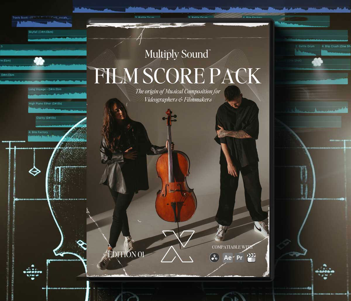 好莱坞电影大片短片剪辑编辑氛围歌曲配乐+转场音效+中文视频教程 Multiply Media – Film Score Bundle V1特色图 好莱坞电影大片短片剪辑编辑氛围歌曲配乐+转场音效+中文视频教程 Multiply Media – Film Score Bundle V1